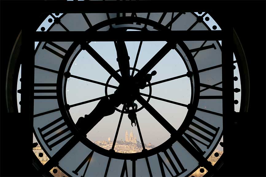 L'horlogne monumentale de la gare d'Orsay (photo CC)